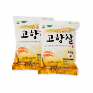 양양세남매농장 고향찹쌀(누룽지 향 찹쌀) 4kg*2,10kg(24년생산한 쌀 품종:고향찰)