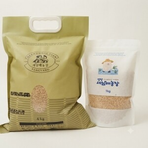 25년 양양세남매농장 일반 찹쌀 1kg*10 4kg*2,10kg(25년생산한 쌀 품종:보람찰)
